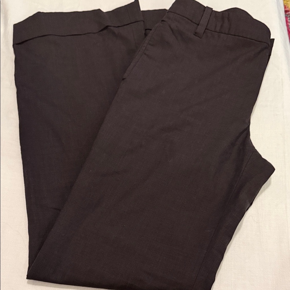 Banana Republic Charcoal Wool Dress Pants | Lined | Size 6